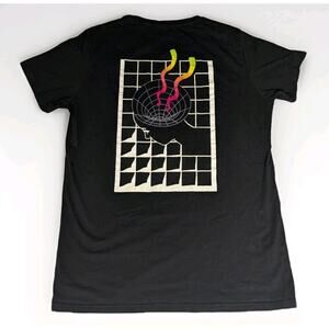 Meow Wolf T Shirt Size S Black Cotton Achieve Graphic RTX Merch T-120 Omega Mart